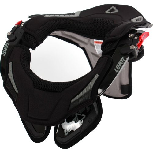 Leatt GPX Race Neck Brace MX/Off-Road/Dirt Bike Motorcycle Body Armor - Black / Small/Medium Neck Protection Leatt Brace 1000220001-FBA