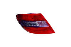 Mercedes Benz C Class 08-11 Tail Light Assembly LED with Curve Lighting LH USA Driver Side Tail Light Assemblies Depo 340-1908L-AS