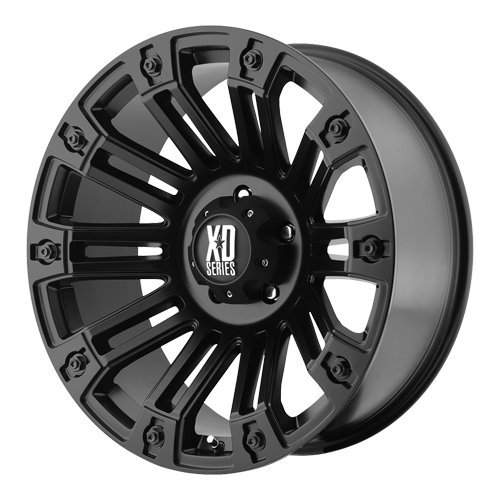 XD XD810 20 Black Wheel / Rim 5x150 with a 18mm Offset and a 110.5 Hub Bore. Partnumber XD81029058718 Car XD XD81029058718
