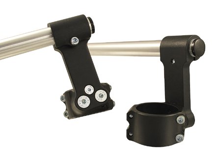 41mm with 3 Rise Woodcraft Racing 3 Piece Split Clip-on Handlebars Handlebars WOODCRAFT RACING PSBK12-5541