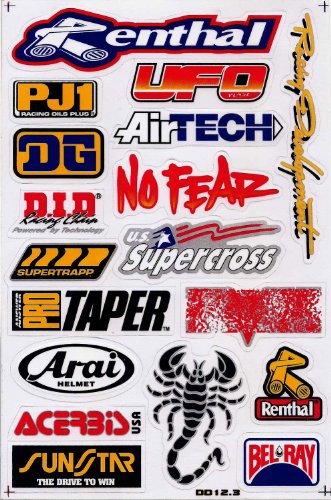 Bumper Stickers, Decals & Magnets Racing Decal 22034