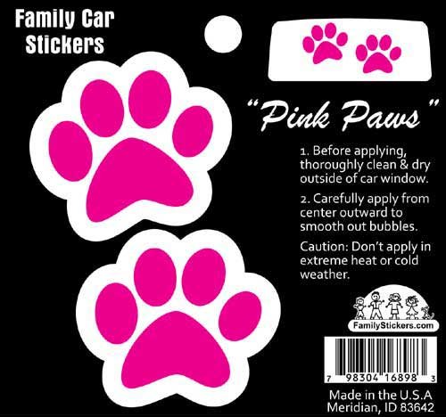 Bumper Stickers, Decals & Magnets family stickers C-PPAW