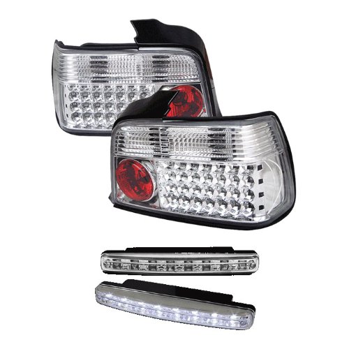 Tail Lights Carpart4u CP4-AD-BE3692-4D-LED-C+8LED-C