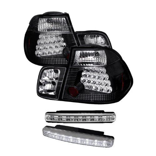 Tail Lights Carpart4u CP4-AD-BE4699-4D-LED-BK+8LED-C