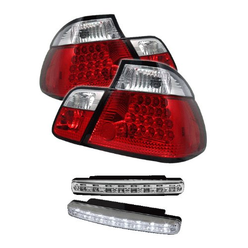 Tail Lights Carpart4u CP4-AD-BE4699-4D-LED-RC+8LED-C