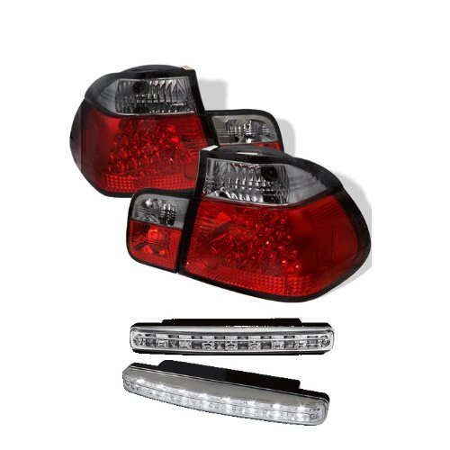 Tail Lights Carpart4u CP4-AD-BE4699-4D-LED-RS+8LED-C