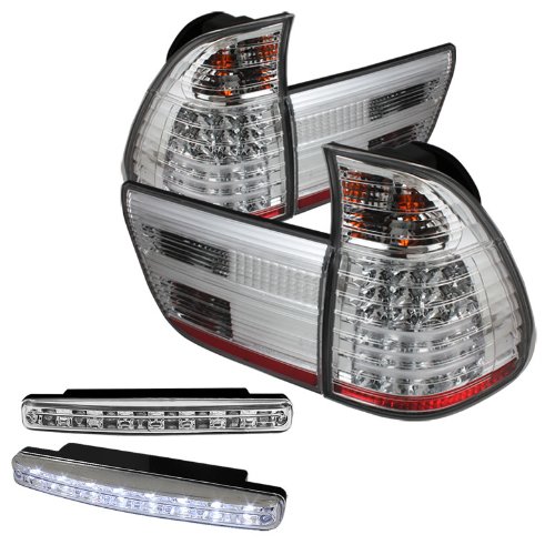 Tail Lights Carpart4u CP4-AD-BE5300-LED-C+8LED-C