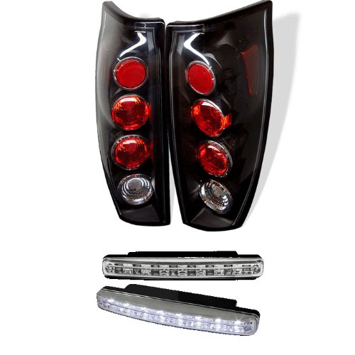 Tail Lights Carpart4u CP4-AD-CAV04-BK+8LED-C