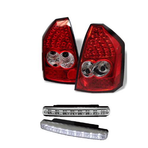 Tail Lights Carpart4u CP4-AD-CHR305-LED-RC+8LED-C