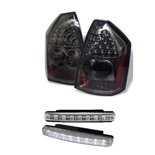 Tail Lights Carpart4u CP4-AD-CHR305-LED-SM+8LED-C