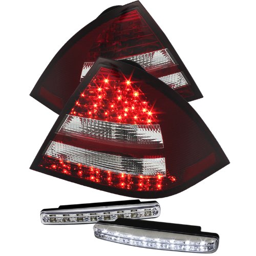 Tail Lights Carpart4u CP4-AD-MBZC05-LED-RC+8LED-C