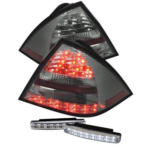 Tail Lights Carpart4u CP4-AD-MBZC05-LED-SM+8LED-C