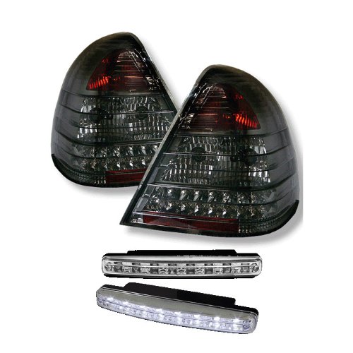 Tail Lights Carpart4u CP4-AD-MBZC94-LED-SM+8LED-C