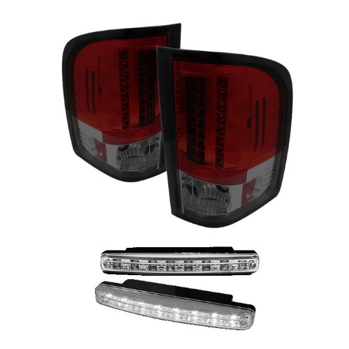 Tail Lights Carpart4u CP4-AD-CS2010-LED-RS+8LED-C