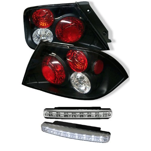 Tail Lights Carpart4u CP4-AD-ML02-BK+8LED-C