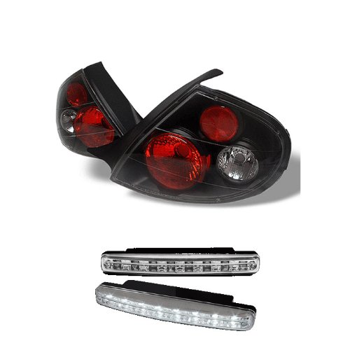 Tail Lights Carpart4u CP4-AD-DN00-BK+8LED-C