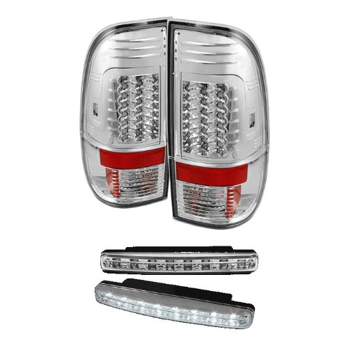 Tail Lights Carpart4u CP4-AD-FF15097-LED-G2-C+8LED-C