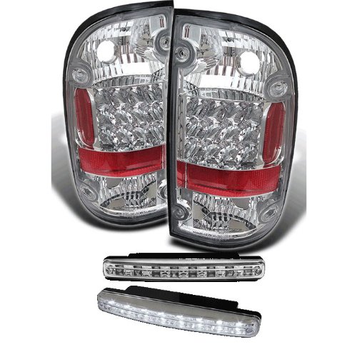 Tail Lights Carpart4u CP4-AD-TT01-LED-C+8LED-C