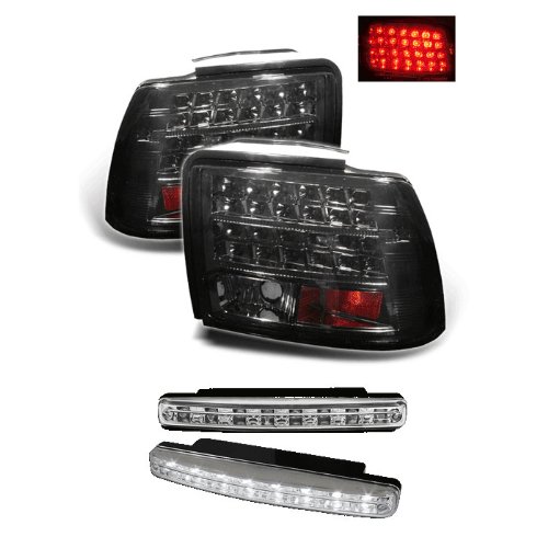 Tail Lights Carpart4u CP4-AD-FM99-LED-SM+8LED-C