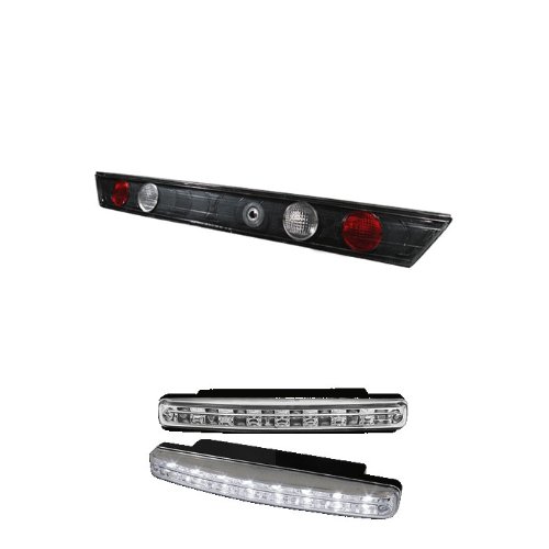 Tail Lights Carpart4u CP4-AD-HA98-2D-TR-BK+8LED-C