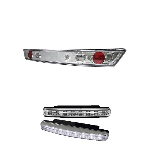 Tail Lights Carpart4u CP4-AD-HA98-2D-TR-C+8LED-C