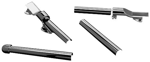 Kuryakyn Swingarm Cover Set for Harley/For Harley Davidson Softail 86-99 Shocks, Struts & Suspension Kuryakyn 8228