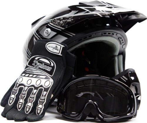 Helmets Typhoon Helmets YOMOTO65BLKCOL