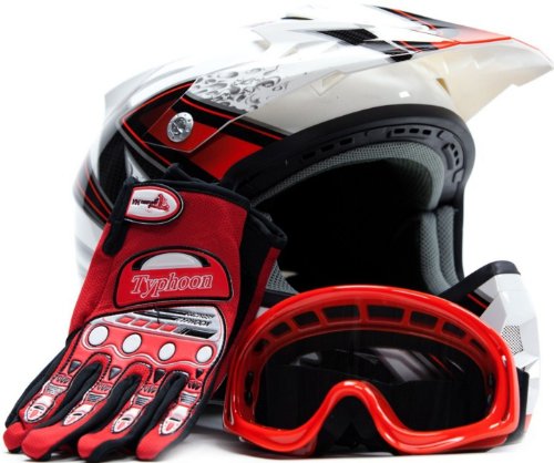 Helmets Typhoon Helmets YOMOTO65REDREDCOXL