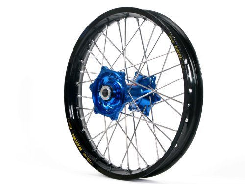 Dubya Talon Blue Hub with Excel Takasago Black Rim Painted Finish Rear Wheel (2.15x18) Off-Road Motorcycle Dubya 56-3115DB