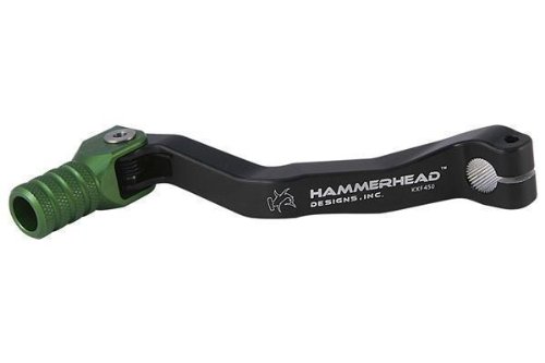 Hammerhead Designs Shifter Lever Kit with Knurled Shifter Tip (+0mm) - Black KXF450SL0K BK Shifters Hammerhead Designs KXF450SL0K BK
