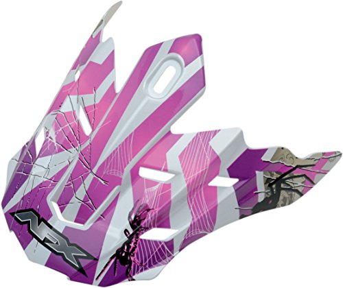AFX Helmet Peak for FX-17Y (13 Models) - Trap Multi Pink 0132-0722 Helmet Shields AFX 0132-0722