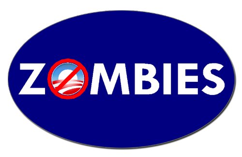 Bumper Stickers World Design ZOMBIES