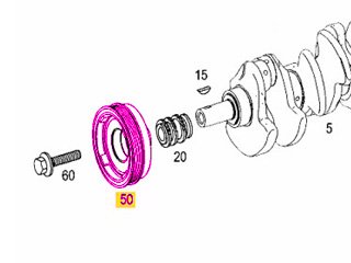 Harmonic Balancers OEM MBZ 2720300903