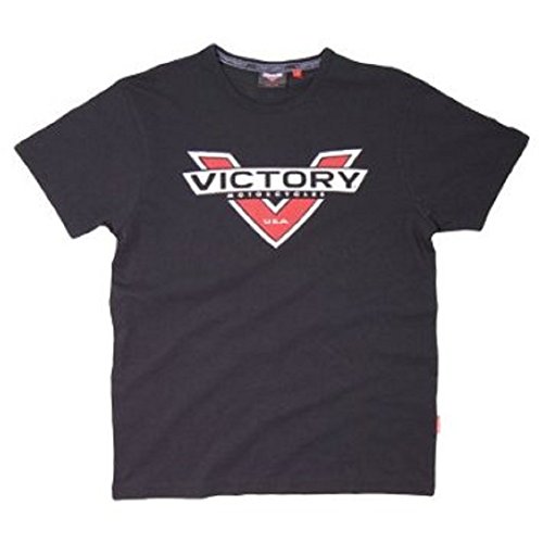 Genuine Victory Motorcycles Mens Black Logo Color Badge T-Shirt Medium pt# 286323703 Shops Victory Motorcycles 286323703