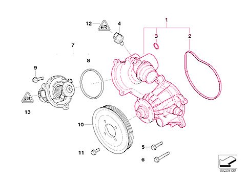 Water Pumps BMW BMW 11517586779