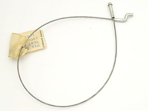 Porsche (74-86) Seat Release Cable NEW seating back wire pull latch releaser Hood Release Cables Genuine Porsche POR 91152136100