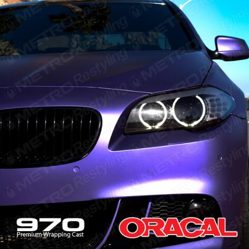 ORACAL 970RA-406 MATTE VIOLET Purple Wrapping Cast Vinyl Car Wrap Film 5ft x 10ft (50 Sq/ft) Decals Oracal 651 970MRA-406