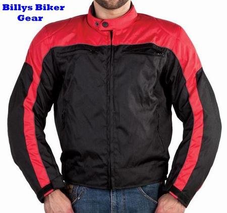 Jackets & Vests Billys Biker Gear MJ567-R-XL
