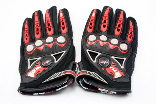 Motorcycle Racing Riding Bicycle Sport Full Finger Protective Gloves Size L Gloves Neverland-motor M48-01-L-R