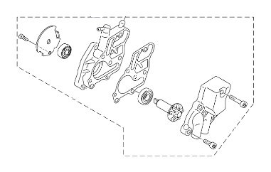 Water Pumps Yamaha 5ST-E2420-12-00