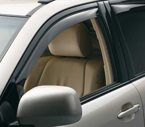 WeatherTech - 70159 - 1991 - 1996 Olds Custom Cruiser Light Side Window Deflector Front Set Custom Fit WeatherTech 70159