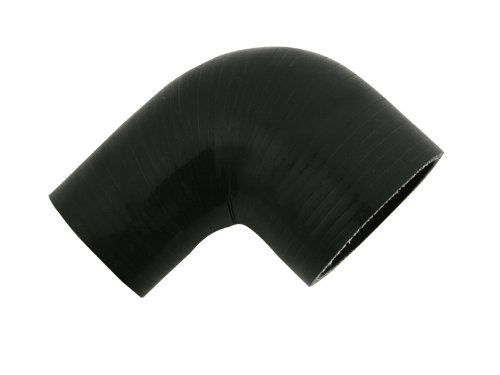 90° | 2.25 - 2.75 inch | High Performance Silicone Hose | Black Elbow Coupling Pipe Tube Connector Precision European Motorwerks 90H-2.25>2.75-Black