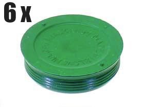 Porsche 986 Cylinder Head Camshaft End Plug (x6) Plugs Genuine Porsche POR 99610421554