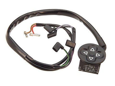 Porsche 930 964 993 951 Power Seat Switch vert Adjust vertical up down adjusting Seat OEM POR 92861318200