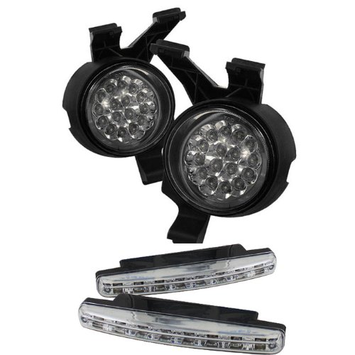 Bulbs Carpart4u CP4-FOG-LED-VB98-C+8LED-C