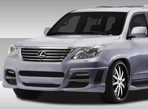 2008-2011 Lexus LX570 Eros Version 1 Body Kit - 12 Piece - Includes Eros Version 1 Front Bumper Cover (108429) Eros Version 1 Rear Bumper Cover (108430) Eros Version 1 Fender Flares (108431) Body Duraflex 108457