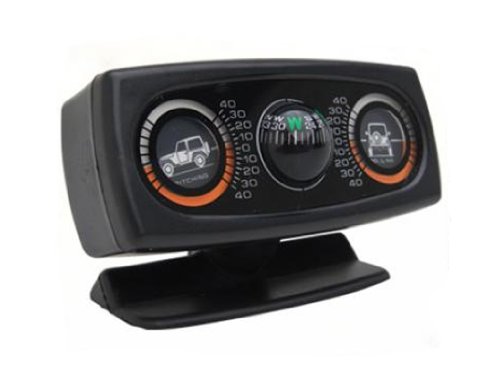 Jeep Truck Sand Rail Universal Off Road Clinometer with Dual Angles and Compass Compasses JeepandOffroadParts RK791006