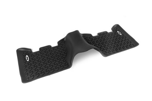 Rugged Ridge All-Terrain DMC-12950.24 Black Second Row Floor Liner For Select Jeep Grand Cherokee Models Custom Fit Rugged Ridge DMC-12950.24