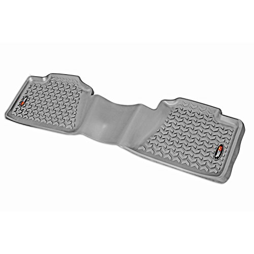 Rugged Ridge All-Terrain 84951.10 Grey Second Row Floor Liner For Select Chevrolet Avalanche, Silverado and GMC Sierra Models Custom Fit Rugged Ridge 84951.10