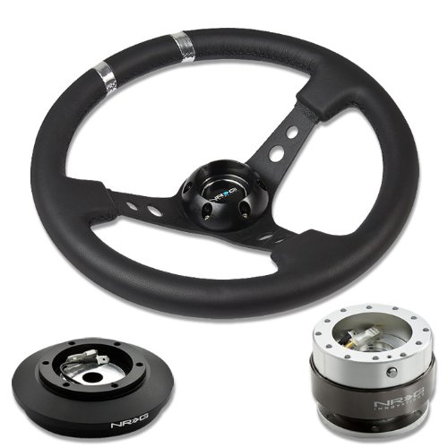 Steering Accessories NRG Innovations NRG-SRK-121H+016BK-S+200SL